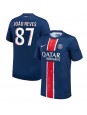 Paris Saint-Germain Joao Neves #87 Domácí Dres 2024-25 Krátký Rukáv